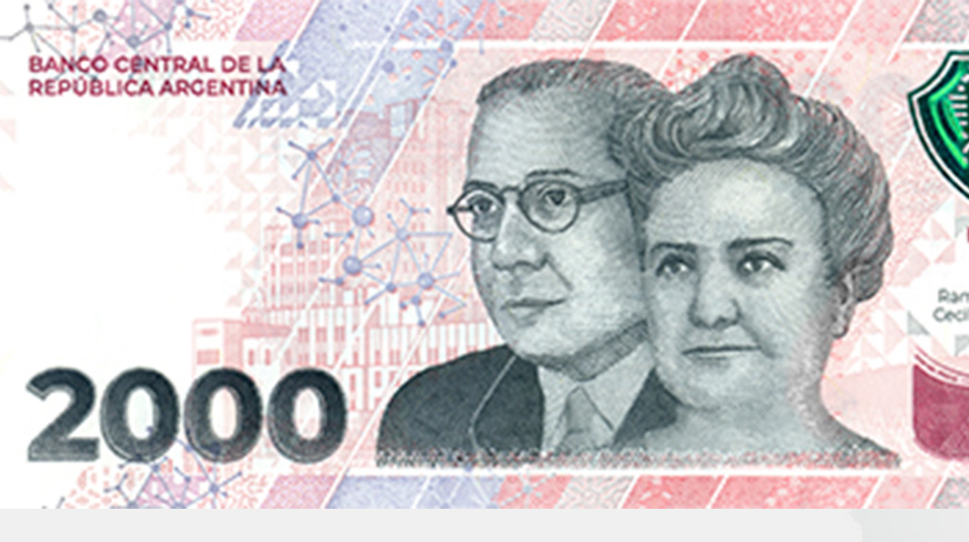 El BCRA pone en circulación el billete de 2.000 pesos
